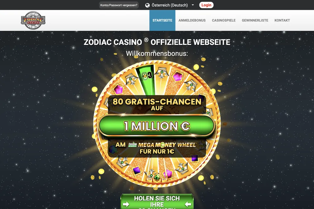 Zodiac Casino Bewertung